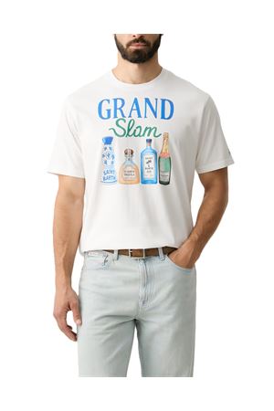 Denver Men's Cotton T-Shirt With Front Print MC2 SAINT BARTH | T-Shirt | DNV000204283L